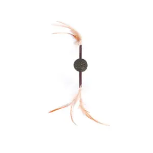 Acorn Catnip Cat Toy with Organic Catnip, Bird and Chicken Feathers for Cats - Pet Supplies