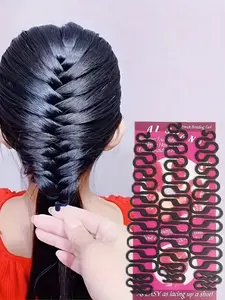 Magic Hairstyle Design Kit, Fishbone Braiding Tool for Elegant Ponytails, Perfect Hair Accessories for Beauty Enthusiasts