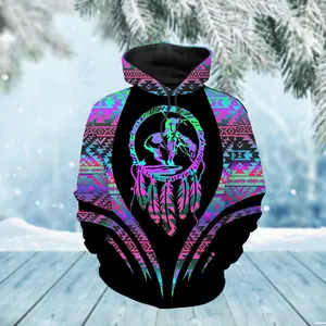 HD000289 Pattern Native Pride 3D Hoodie