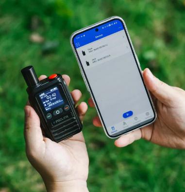 Poclink POC-1 Lite 4G Walkie Talkie - Lifetime Free Subscription Unlimited Range Global POC Radio with Bluetooth & APP, 3000mAh Long Battery Life, Rugged IPX4 Waterproof, SIM Included for Hiking & Team Work Durable Remote