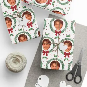 [ Sale Up To 60%] Conrad Fisher Christmas Wrapping Paper, Gift Wrapping Paper, The Summer I Turned Pretty Gift Wrap For Team Conrad, Funny Holiday Gift Wrap, Wrapping Paper trend