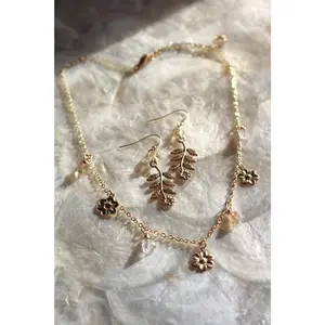 Sampaguita Bundle | Filipino Heritage Inspired Crystal Jewelry Set | Citrine Sampaguita Jewelry