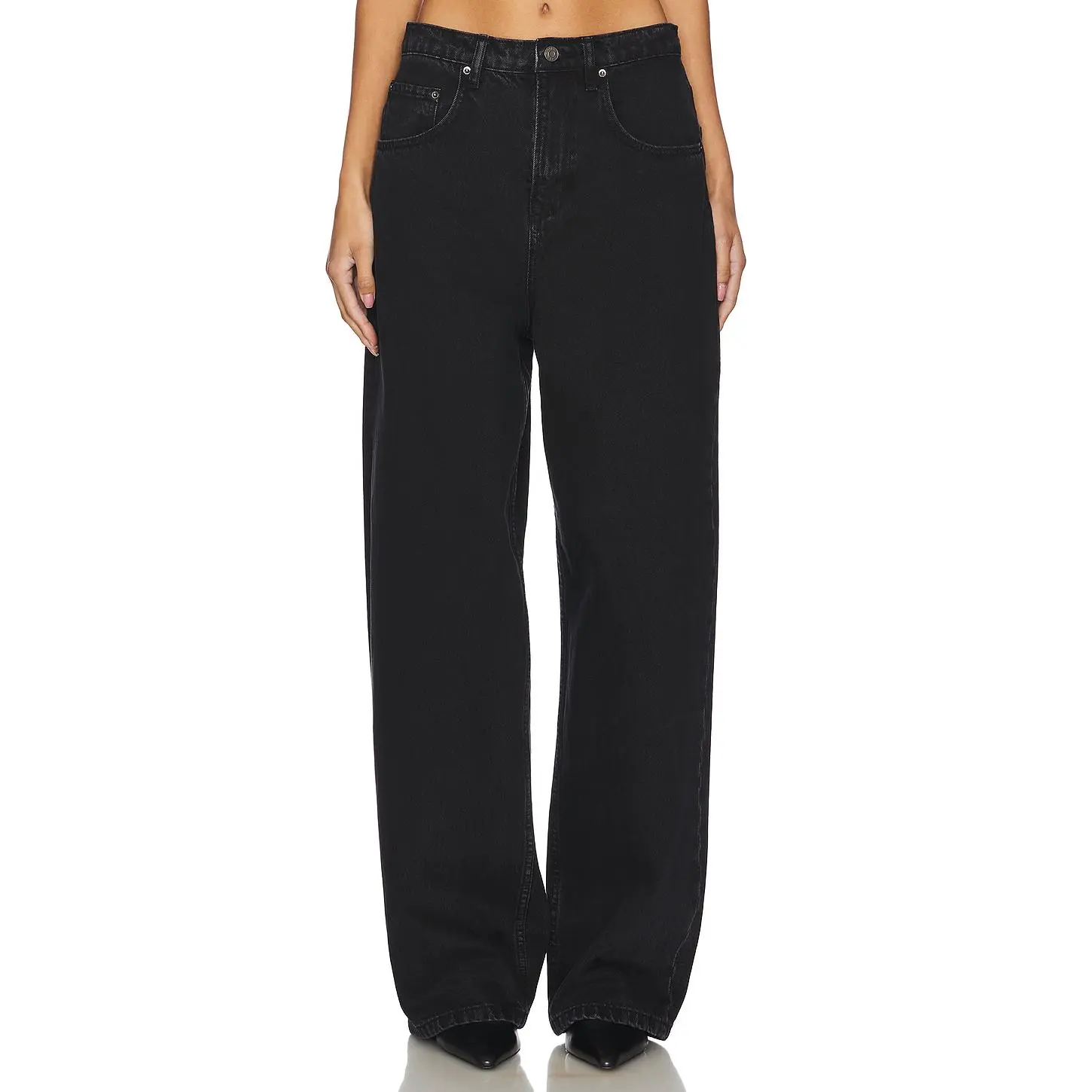 GRLFRND Enya Drop Rise Jeans in Niseko