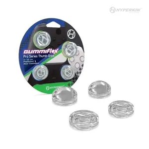 Hyperkin GummiFlex Pro Series Thumb Grips, 4 Pack, Thumbstick Covers, Joy Stick Accessories Game
