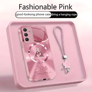 Suitable for [Galaxy A54] high-end MagSafe phone case，Features a magnetic attachment function，features magnetic attachment; includes a free lanyard.YM99