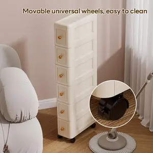 Plastic Cabinet Drawer Storage Organizer, Easy Assembly Design, Durable & Stylish Home Organization Solution, Ideal for Kitchen/office Use