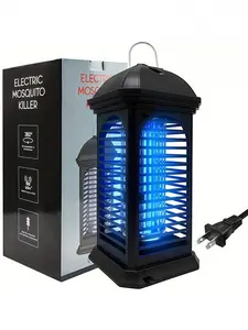 LMMAKE Bug Zapper For Outdoor & Indoor Upgraded 11w Exclusive Blue Violet Lamp 100% Improvement In Mosquito Control Effect Lasts For Years Covers 1/2 Acre Fly Zapper For Patio Backyard Home