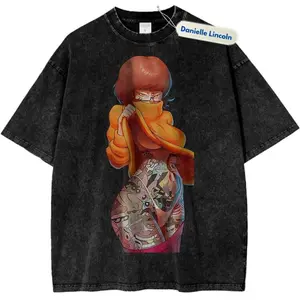 Velma Anime Graphic T Shirt  Scooby Doo Vintage Shirt, Gift For Fan Manga, Gift For Men, Gift For Women, Fashion Cotton, Full Colors, Full Sizes, For Men, For Women.