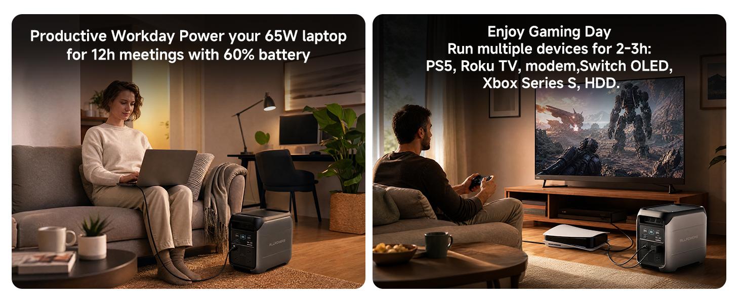 (2026 NEW)ALLPOWERS P1800 Portable Power Station 1024Wh,Fast charging,LiFeP04 Battery,Suitable for OutdoorCamping,RV,Home Backup Power Station Solar Generator