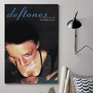 Deftones Band Poster, Deftones Around The Fur Music Album Posters Decor Photo Deftones Band Poster, Deftones Around The Fur Music Album Posters Decor Photo