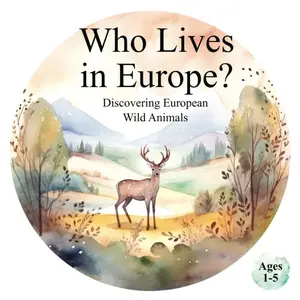 Who Lives in Europe? Discovering European Wild Animals: Helping Children Develop Recognition and Cognitive Skills Through Animal Exploration (Animals of the World) Paperback – December 14, 2024