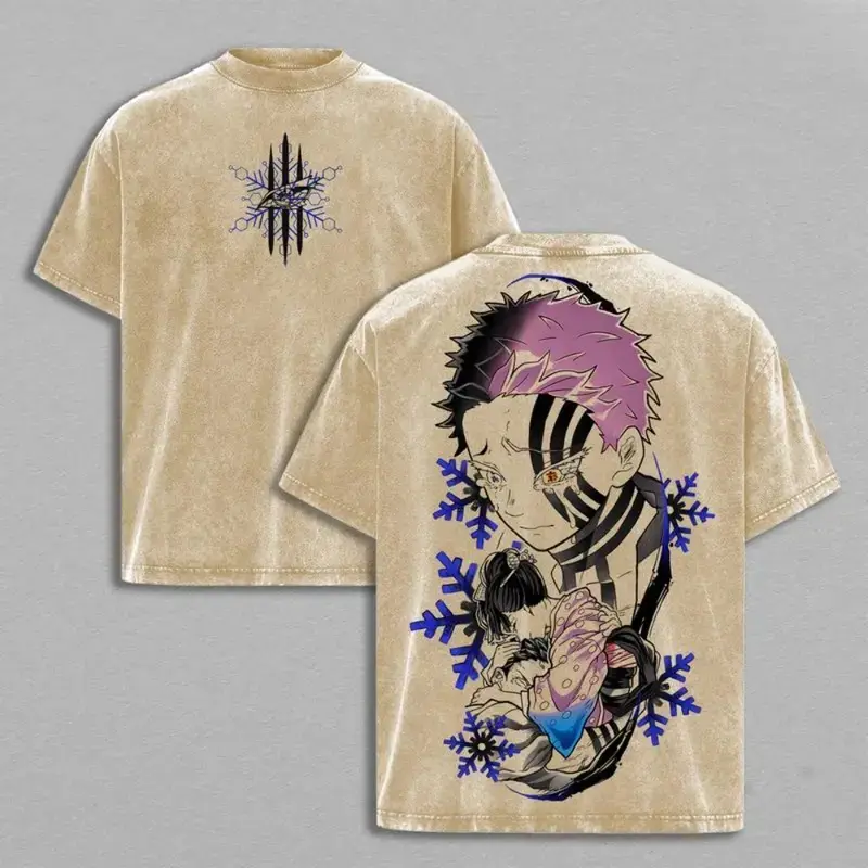 Washed T-shirt-Apricot