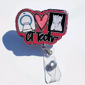 CT Tech Retractable Badge Holder