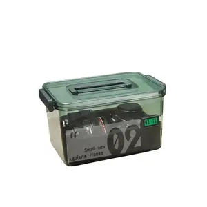 Camera Moisture-proof Box, Portable Anti-impact Storage Box with Foam Pad, DSLR Lens Dry Box, Photography Equipment, Microphone Digital Anti-dust Bag