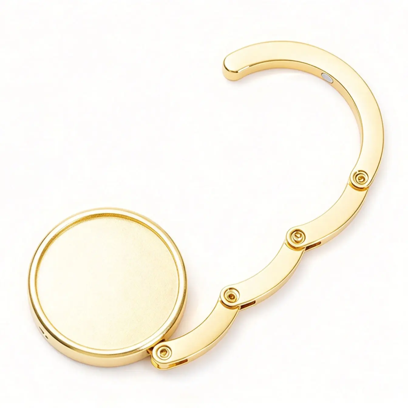 Portable Compact Foldable Handbag Hook, Purse Hook, Carry Purse Hook, Bag Hanger, Securely Hangs Bags at Cafes & Libraries, Unisex Daily & Travel Use, Perfect Gift for Fashion Lovers, Bag Accessories