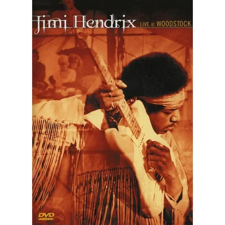 Jimi Hendrix Live at Woodstock Movie Poster (11 x 17)