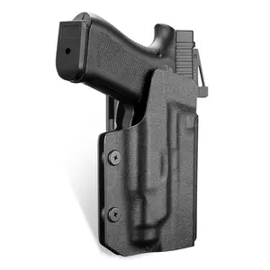 WARRIORLAND Right-Hand OWB Kydex Holster for Glock 43X MOS, Glock 48 MOS, 43X Rail, 48 Rail & PSA Dagger Micro – Compatible with TLR-7X Sub / TLR-7 HL-X Sub – Optic Cut & Adjustable Cant