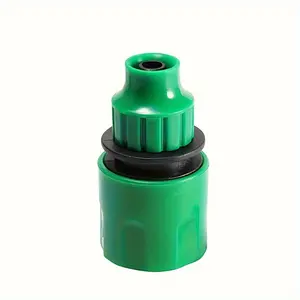 5pcs Garden Water Connection Quick Connect Plastic Hose Connector 8/11mm Quick Connector Mini Irrigation Adapter Connector Drip Irrigation Automatic Irrigation Equipment Garden Water Hose Parts Connection