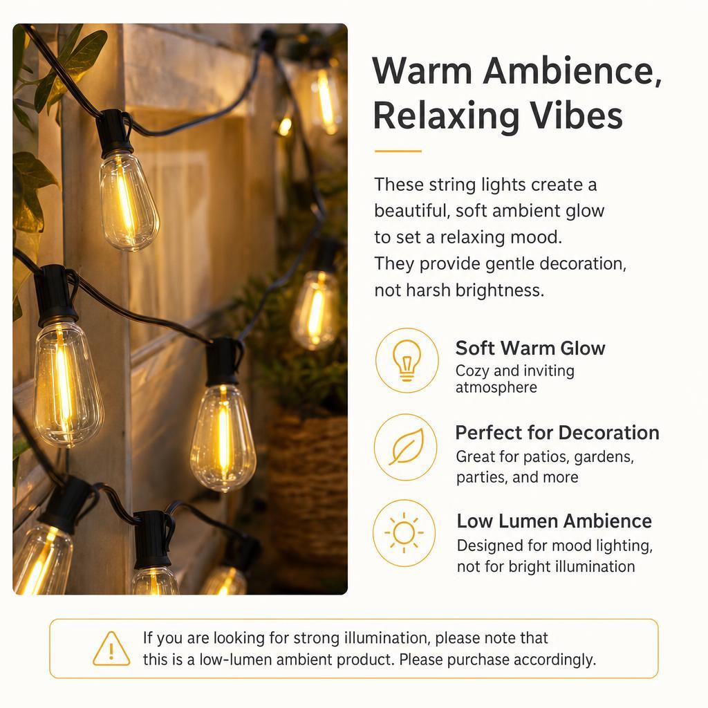 【GLEAM】100FT Solar Adaptive Lighting String Lights, Light Sensor-Activated, IR Remote Adjust Dimmable, Waterproof & Shatterproof, 8 Modes Dusk-to-Dawn, Home Decor for Patio, Ideal for Space Illumination, Solar Outdoor Lights, Patio Decor 【GLEAM】100FT Solar Adaptive Lighting String Lights, Light Sensor-Activated, IR Remote Adjust Dimmable, Waterproof & Shatterproof, 8 Modes Dusk-to-Dawn, Home Decor for Patio, Ideal for Space Illumination, Solar Outdoor Lights, Patio Decor