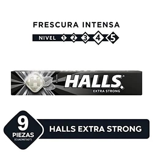 Halls Black Extra Strength Flavor Mexican Candy (12 pack)