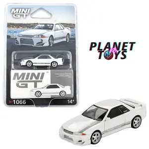Mini GT 1:64 Nissan GT-R (R32) VeilSide Combat C-I White #1066