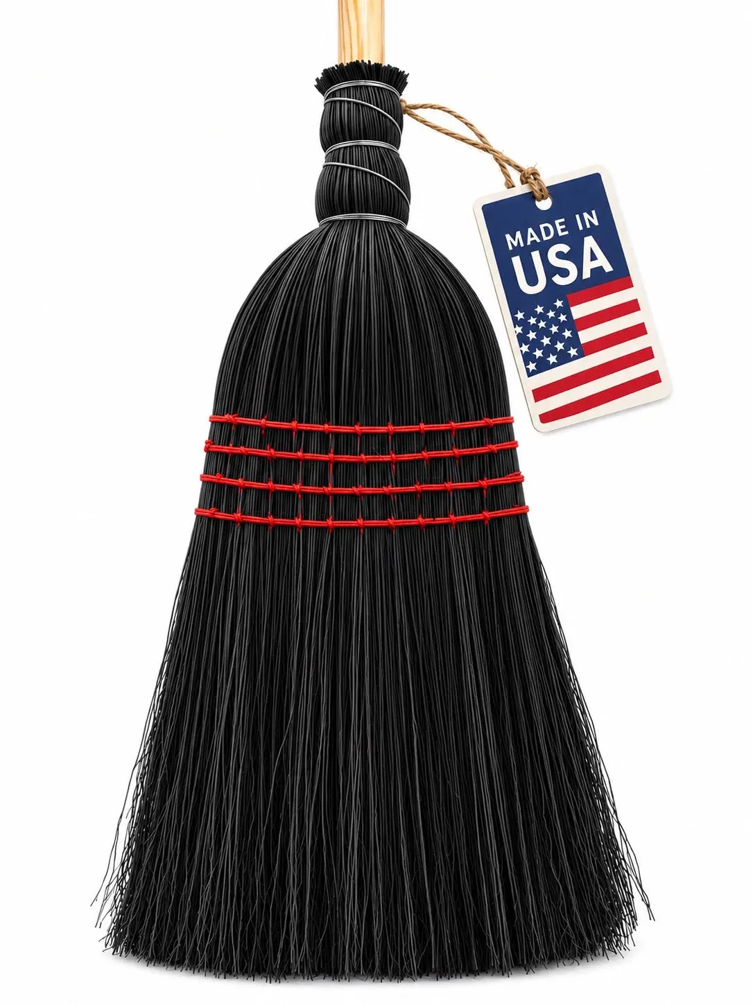 Black Farmhouse Broom