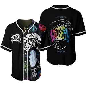 LSDream - High Vibrations Baseball Jersey,  Shirt, Gift For Him