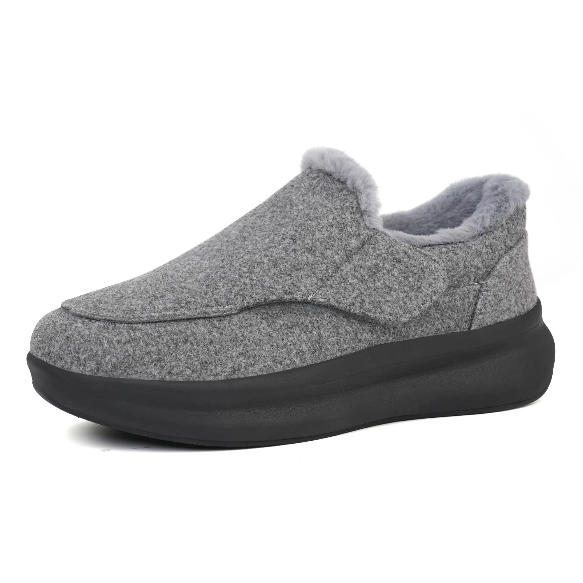 Ortho+rest Men's Diabetic Walking Shoes Edema Boots for Swollen Feet Winter Snow Booties Diabetic Friendly Comfort Support, Footwear, Round Toe