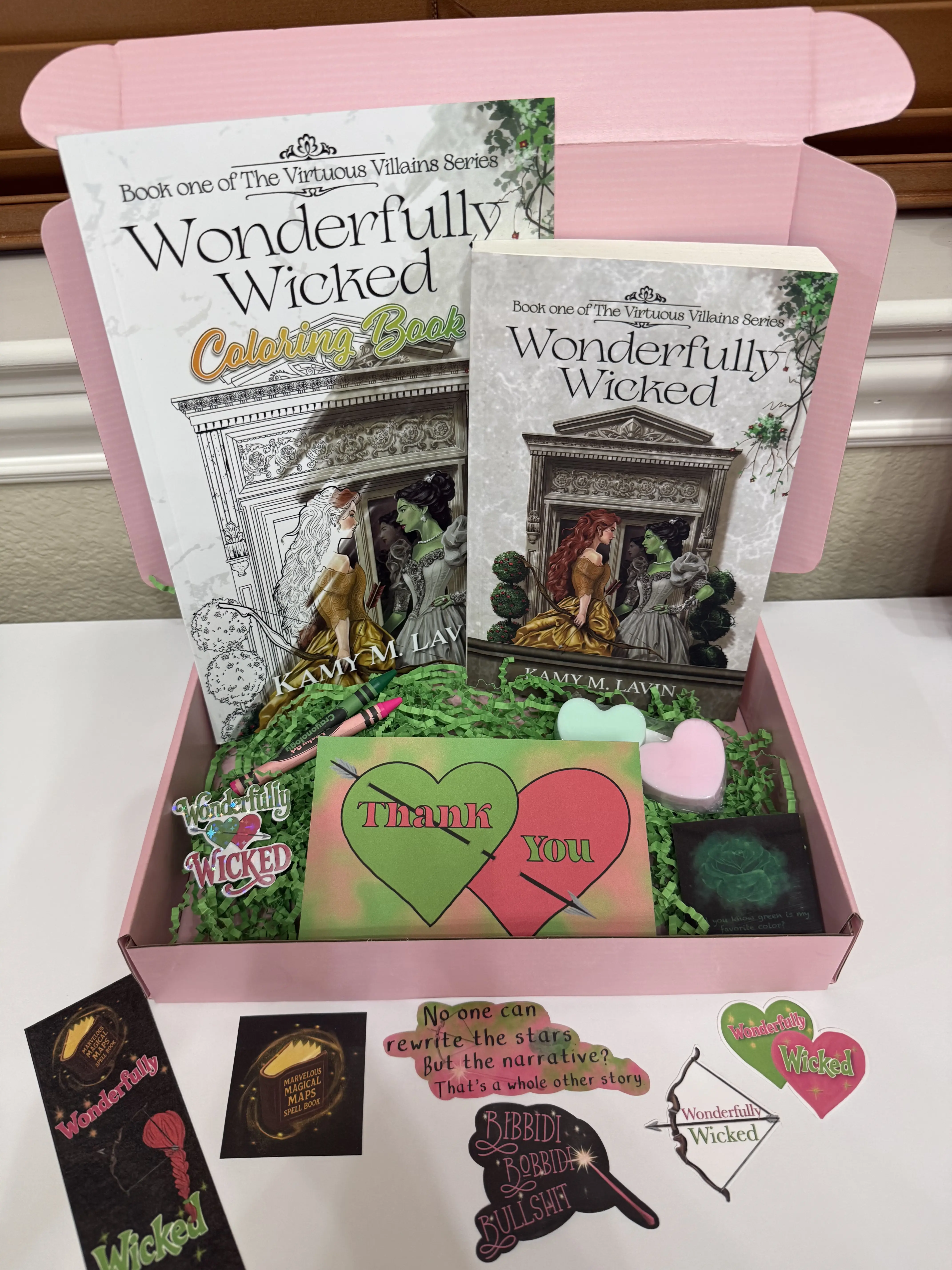 Wonderfully Wicked Paperback Book Box