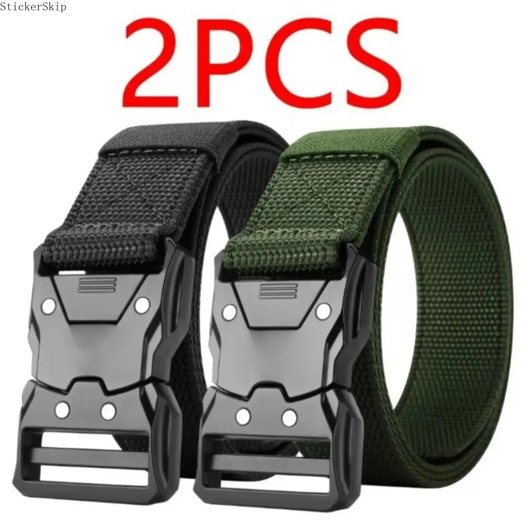 2026 New Arrival Men’s Tactical Training Waistband – Durable Nylon Quick-Release Buckle, Adjustable Black Outdoor Sports BeltPerfect for Daily Wear, Tactical Training, Hiking, Hunting, Camping & Outdoor Activity Daily Matching Use