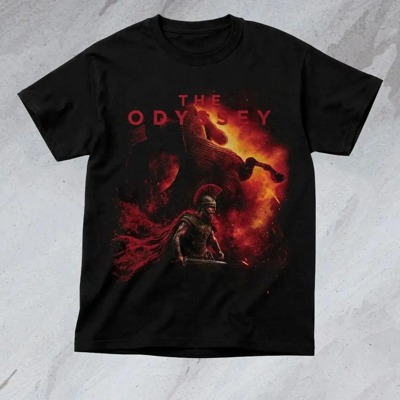 Retro Graphic 2026 The Odyssey Movie T-shirt Series Merch Christopher For Fan Menswear Streetwear MQ2