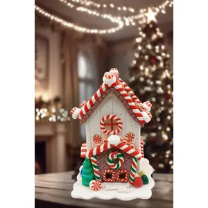 Christmas Gingerbread House. Wizardi Festive Decoration F07-N2-20-HA020C