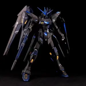 MG Freedom 2.0 Black Phoenix Shadow Freedom Gundam Model Kit - Action Figure Collectible with Stand, Water Decals - Adult-Targeted Hobby Toyset