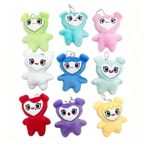 Kpop Idol Plush Keychains, Cute Cartoon Bag Charms. This full set includes 9 lovely pendants, perfect for sharing with family and friends