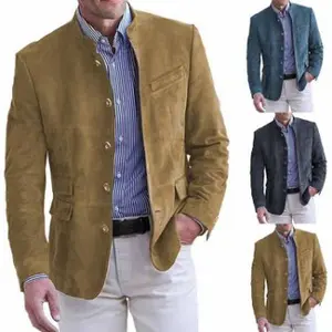 New Commuter Single-breasted Casual Blazer baggy  prom tuxedo custom  suit men s fashion reel