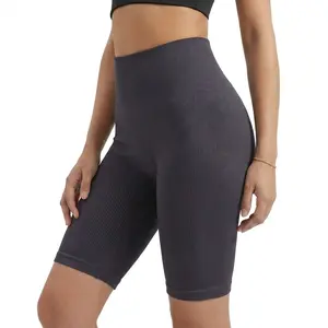 SUPAAC 10-Inch Women's High-Waisted Casual Yoga Shorts Soft as Butter for Comfortable Cycling biker