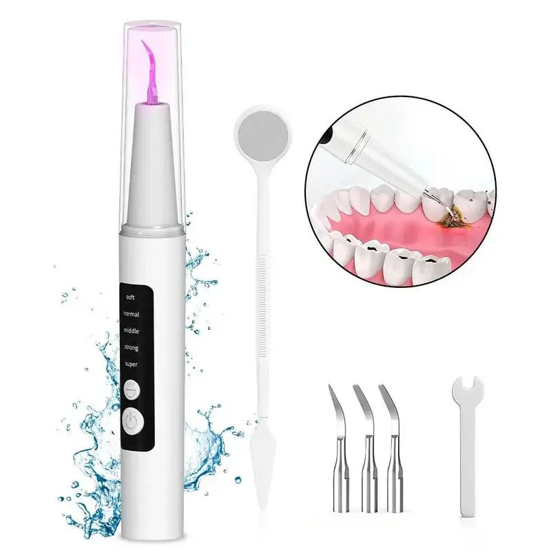 Electric Scaler/Oral Plaque/Tartar Remover with Effective Remove Plaque Tartar and Stains Preventing Cavities Bad Breath and Gum Disease for At-Home Teeth Cleaning Cost-Effective Oral Care Solution - Cleansing