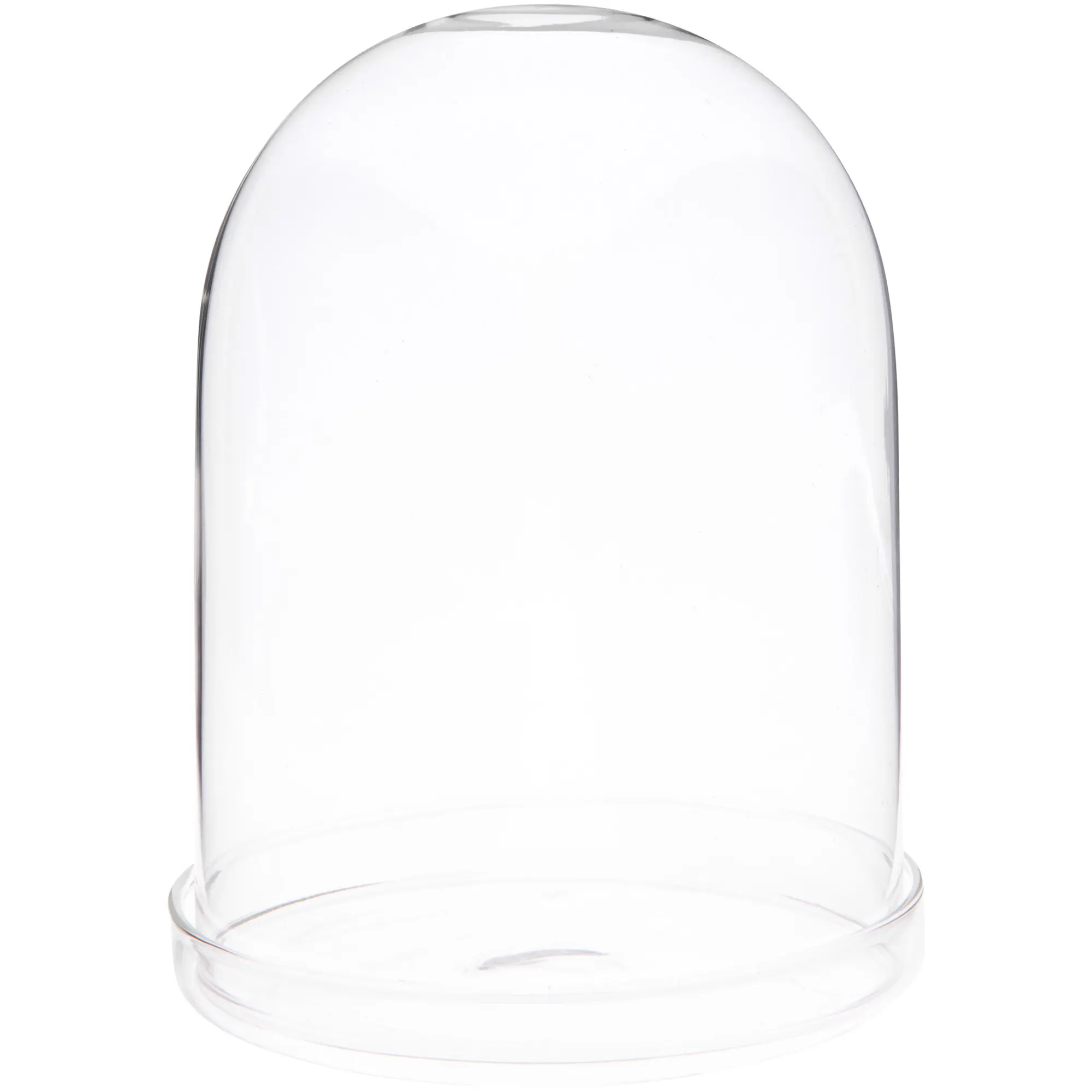 Plymor Round Glass Display Tray