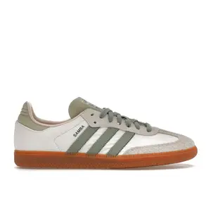 adidas Women's Samba OG Silver Green Putty Mauve Soccer Shoes, from StockX