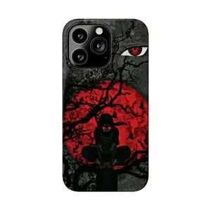 High-Quality Itachi Hard Phone Case, Sturdy and Stylish Protective Cover for Smartphones Accessories Handheld Protection Casing