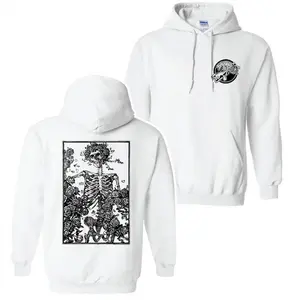Vintage Jam Band Hoodie or Sweatshirt, Psychedelic Skeleton Dance Pullover, Retro Music Lover Gift