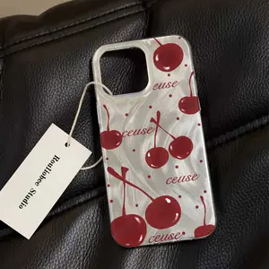 Casing Delicious Big Cherry for Galaxy iPhone 11 12 13 14 15 16 PRO MAX 14 15 16 PLUS X XR XS MAX Galaxy A71 A55 A54 A53 A51 A35 A32 A25 A23 A15 A14 A13 4G A12 A03S A03 S24 PLUS S23 S24 S25 Galaxy S22 S23 S24 S25 ULTRA S20 S21 S23 FE Premium