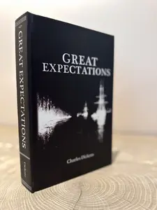 Great Expectations by Charles Dickens - Black Spine Book Collection