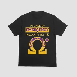 In Case of Emergency  Omega Funny Meme T-Shirt