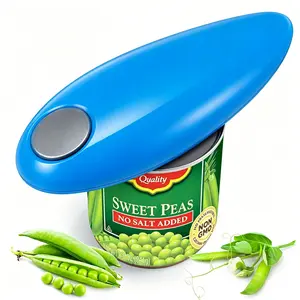 Electric can opener, suitable for almost all can sizes, with smooth edges, designed specifically for seniors and people with arthritis; automatic can opener, one-touch electric can opener, a handy kitchen tool