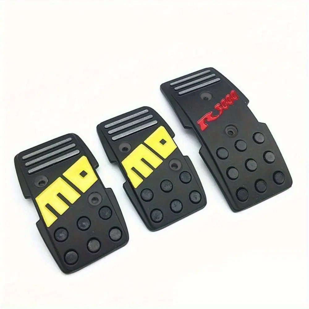 Aluminum Racing Throttle Brake Pedal Clutch Pedal Suitable for Manual Transmission Cars Aluminum Racing Throttle Brake Pedal Clutch Pedal Suitable for Manual Transmission Cars