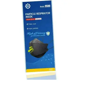 1 Pack Protective Korean Style Face Mask 10PCS/Pack Black