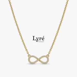 Forever Pavé Infinity Necklace | NCK004