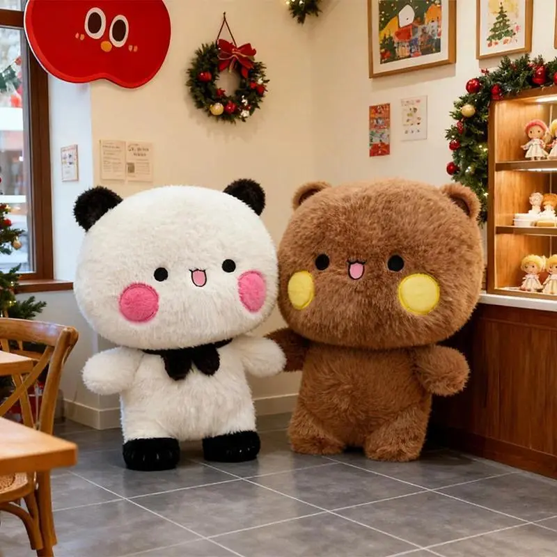 Cute Bubu Dudu Yier Bear Plush Toys - Panda-Shaped Plush Fabric Pillows & Decorations, Unisex Collectibles for Children, No Battery Needed Christmas Gift (Toys & Hobbies Specialty DIY Supplies)