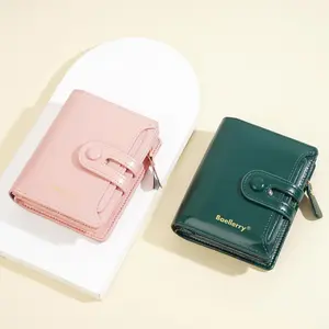 Women's Elegant Minimalist Short Wallet | Trendy Mini Bifold Purse | Gorgeous Card Holder for Daily Use & Birthday Gifts